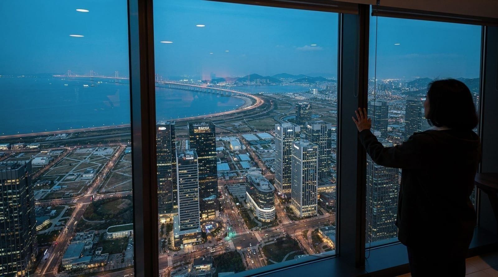 Terrasse d'observation G-Tower, Songdo : vues gratuites sur Incheon et la mer Jaune
