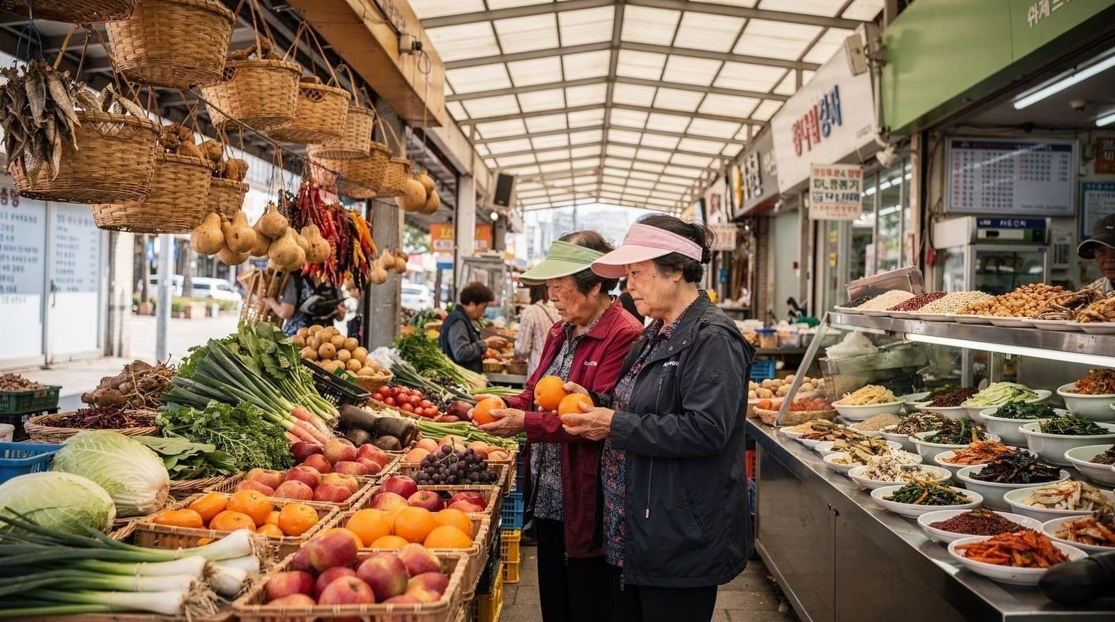 Marché international de Sinpo : le meilleur marché de street food d'Incheon